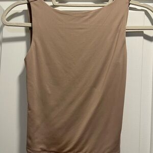 Dusty Pink Backless Top
